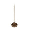 Estelle Candle Holder, raw umber